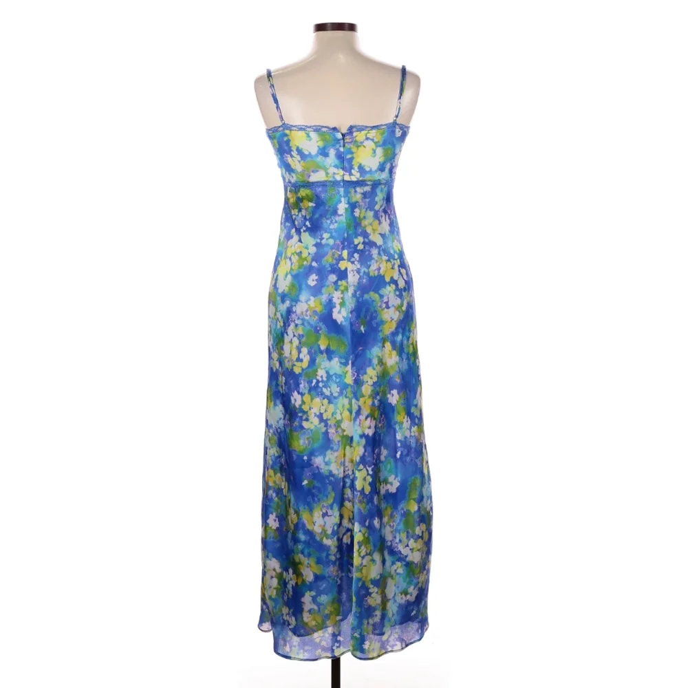ASTR the Label | Florianne Floral Satin Maxi Dress | Size Large - Picture 6 of 6